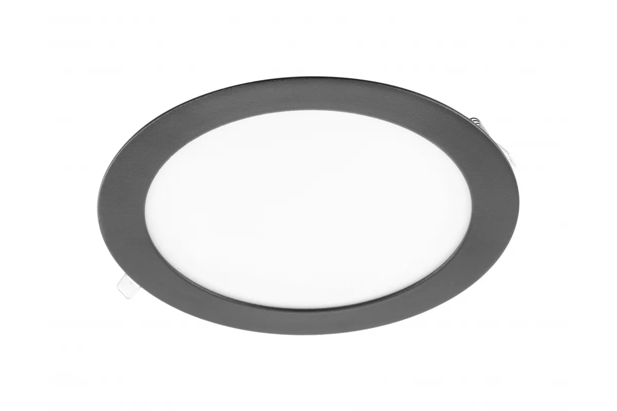 GTV OPRAWA LED ORIS PLUS DOWNLIGHT 13W CZARNA 4000K 1020LM AC220-240V WPUSZCZANA IP20 120ST. LD-ORW13W-NBP-10