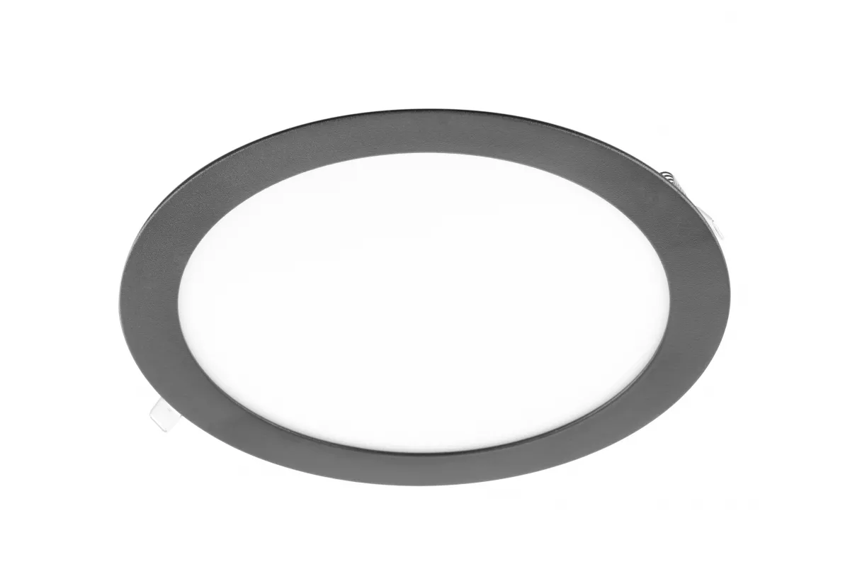 GTV OPRAWA LED ORIS PLUS DOWNLIGHT 19W CZARNA 4000K 1520LM AC220-240V WPUSZCZANA IP20 120ST. LD-ORW19W-NBP-10
