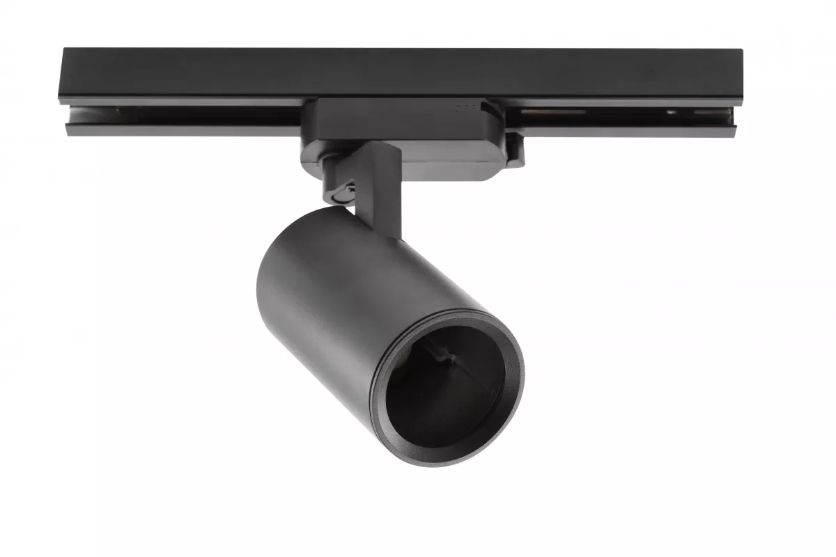 GTV OPRAWA NA SZYNOPRZEWOD 1-FAZOWY ADO GU10 MAX.20W AC220-240V 50/60HZ IP20 CZARNA XLT-ADOGU10-10