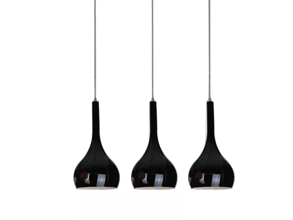 Lampa wisząca Soul 3 Czarna AZ0276 Azzardo
