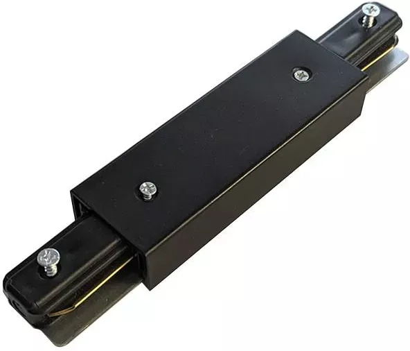 Szyna 1-Line prosty łącznik Power czarny AZ5567