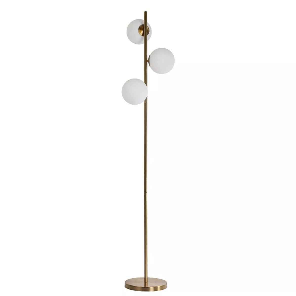 Lampa podłogowa Dorado złota 3xE14