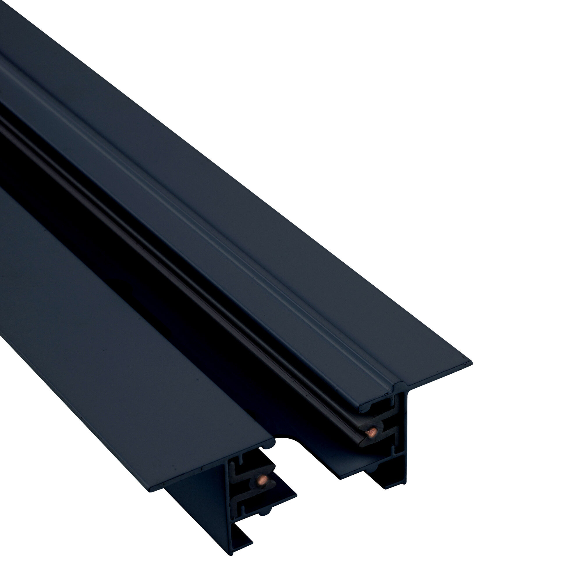 NOWODVORSKI 9013 PROFILE RECESSED TRACK BLACK 1 METER