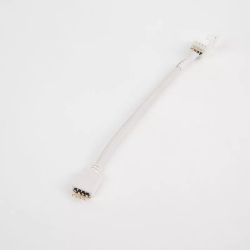 Złączka LED RGB 10mm 4 piny / zatrzask EC20026
