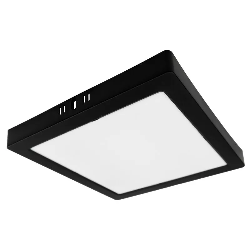 Downlight N/T Kwadrat 24W 4000K Czarny DL-1 EC20478