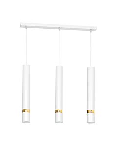 LAMPA WISZĄCA JOKER WHITE/GOLD 3XGU10