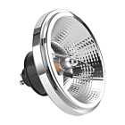 ŻARÓWKA AR111 - 10,5W GU10 3000K/ CZARNY Z ODBŁYŚNIKIEM