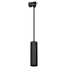 PIPE TRACK PENDANT LIGHT BLACK 1XGU10