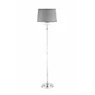 EGIDA KLASYCZNA LAMPA PODŁOGOWA ABAŻUR CHROMOWANA 1609