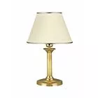 CLASSIC KLASYCZNA LAMPA NOCNA ZŁOTA SATYNOWANA 0288