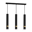 LAMPA WISZĄCA JOKER BLACK/GOLD 3XGU10