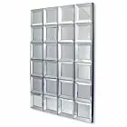 Lustro Nowoczesne MARTINOZZI 80x120 cm – Mozaika z Lustrzanych Kwadratów  AH-8881