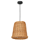 LAMPA WISZĄCA VIMINI NATURAL WOOD 1XE27