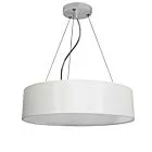 LAMPA WISZĄCA DELOS 2XE27 BIAŁA LP-8144/1P WH