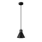 LAMPA WISZĄCA TAZILA 1 CZARNA [ES111]