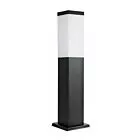 LAMPA STOJĄCA CZARNA 45 CM INOX KWADRATOWA BLACK SS802-450 BL