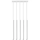 LAMPA WISZĄCA PASTELO 5 BIAŁA
