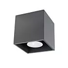 PLAFON QUAD 1 ANTRACYT