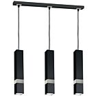 LAMPA WISZĄCA VIDAR BLACK/CHROME 3XGU10