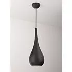 MAXLIGHT P0233 LAMPA WISZĄCA DROP CZARNA