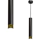 LAMPA WISZĄCA DANI BLACK/GOLD 1XGU10