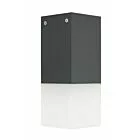 LAMPA SUFITOWA CIEMNY POPIEL 20,5 CM CUBE CB-S DG