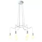 BASSO LAMPA WISZĄCA 6X40W E27 BIAŁY MATOWY