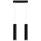 LAMPA WISZĄCA LAGOS 2 CZARNY