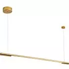 MAXLIGHT P0356 LAMPA WISZĄCA ORGANIC HORIZON 100CM ZŁOTA