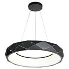 LAMPA WISZĄCA REUS 1XLED CZARNA LP-8069/1P LED BK