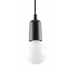 LAMPA WISZĄCA DIEGO 1 CZARNA