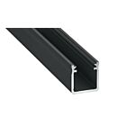 PROFIL ALUMINIOWY CZARNY TYP Y 1M + KLOSZ MLECZNY