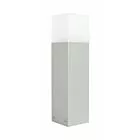 SŁUPEK OŚWIETLENIOWY SREBRNY 40 CM CUBE MAX CB-MAX 400 AL