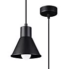LAMPA WISZĄCA TALEJA 1 CZARNA [E27]