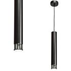 Lampa wisząca Dani Czarna/Chrom 1xGU10 MLP6231