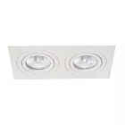 OCZKO METIS OPRAWA PODTYNKOWA 2XGU10 BIAŁA LP-2780/2RS WH