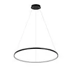 LAMPA WISZĄCA RING ŚREDNI 4000K 1XLED CZARNY LP-909/1P 4M BK