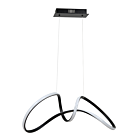  Lampa wisząca Tesoro Czarna 48W LED ML7951