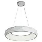 LAMPA WISZĄCA REUS 1XLED BIAŁA LP-8069/1P LED WH