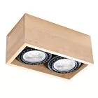 PLAFON QUATRO 2 NATURALNE DREWNO