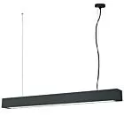 LAMPA WISZĄCA IBROS DUŻA 24W 3000K IP20 1XLED CZARNA LP-7001/1P 20 BK-93 24/3