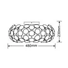 PLAFON FERRARA L 3XE14 CHROM LP-17060/3C