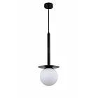 LAMPA WISZĄCA ROMA 1XE14 CZARNA LP-1345/1P BK