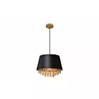OPRAWA SUFITOWA NESTO, 5994, AC220-240V, 50/60HZ, 1*E27, MAX.40W, IP20, ŚR. 30 CM, CZARNO/ZŁOTA