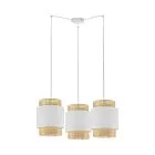 BOHO WHITE LAMPA WISZĄCA 3 PŁ