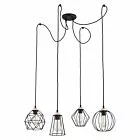 GALAXY PAJĄK LAMPA WISZĄCA 4