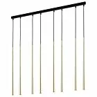 PIANO GOLD LAMPA WISZĄCA 8 PŁ
