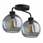 BARI LAMPA SUFITOWA  GRAPHITE 2