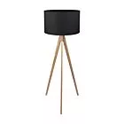 TREVISO BLACK LAMPA PODŁOGOWA 1  FSC 100%