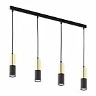 ELIT BLACK LAMPA WISZĄCA 4 PŁ